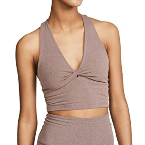 Beyond Yoga twisted cropped tank - Picture 2 of 2